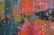 'Wild and Free', Acrylic on Canvas,